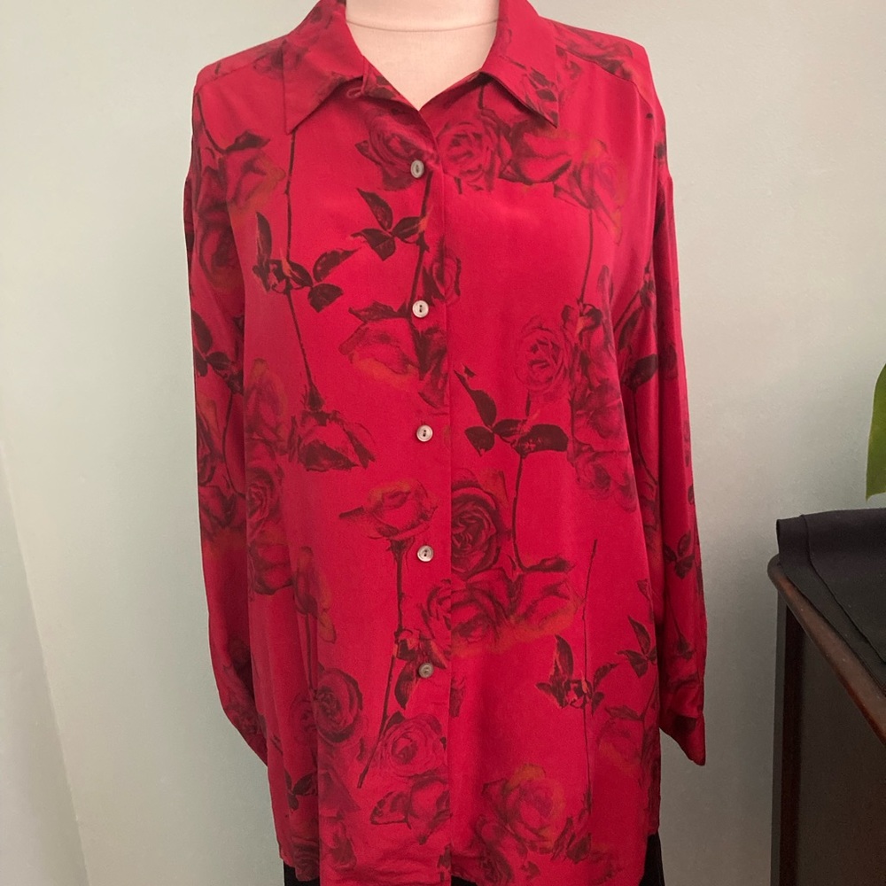 Laura Ashley silk size 12 top